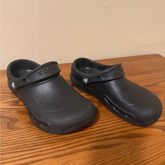 Black Crocs clogs #clogs size 6M 8W - Picture 1 of 5